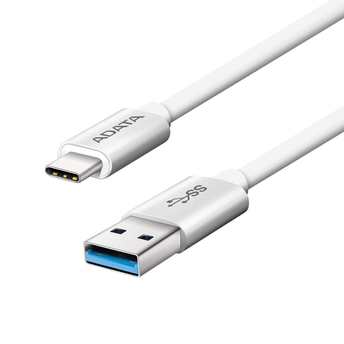 A-DATA CABLE USB-C TO A 3.1 1M SILVER