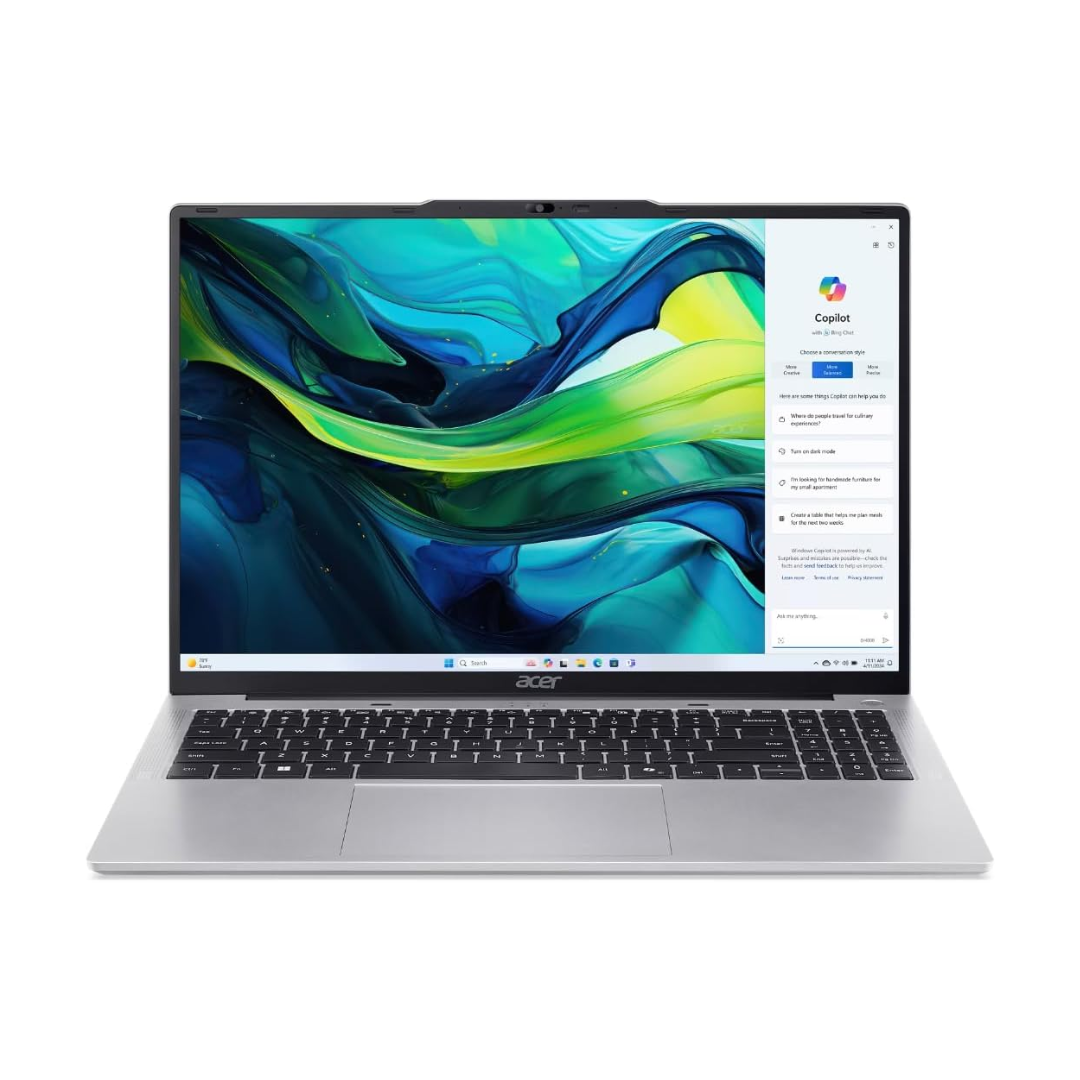 Acer Aspire Lite AL16 - 16" Laptop - Core i5-1334U- 8GB RAM - 512GB SSD- Shared - WIN 10 PRO K