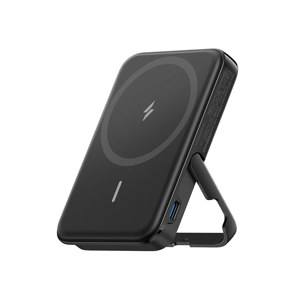 Anker 322 MagGo Power Bank 5000 mAh with stand Black