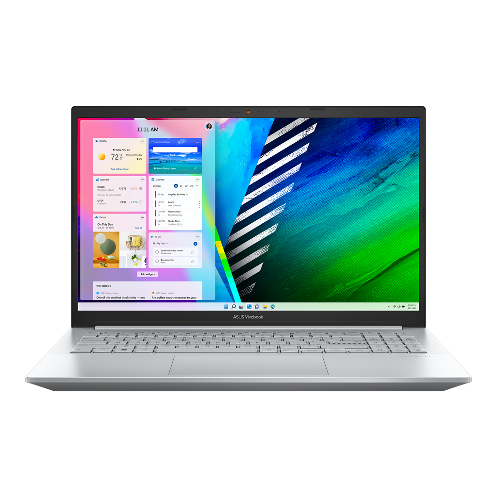ASUS Vivobook Pro 15 OLED M3500QC 15.6" FHD Laptop - Ryzen 5-5600H - 8GB RAM - 512GB SSD - RTX 3050 4GB - WIN 11 (Cool Silver)