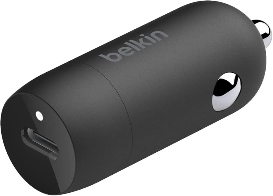 BELKIN 30W USB PD CAR CHARGER WITH PPS Black