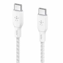 Belkin BoostCharge USB-C to USB-C Braided Cable 240W PD, 48V/5A, 1M