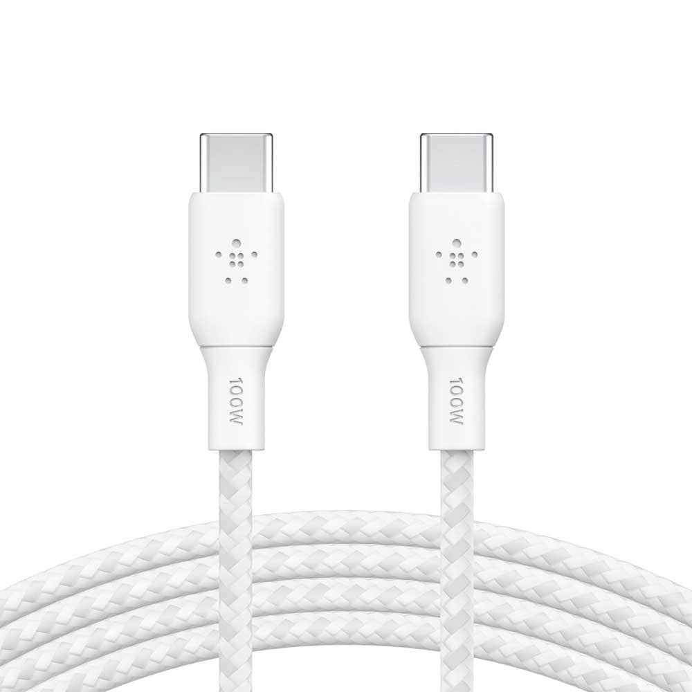 Belkin BRAIDED USBC-C 2.0 100W CABLE 3M