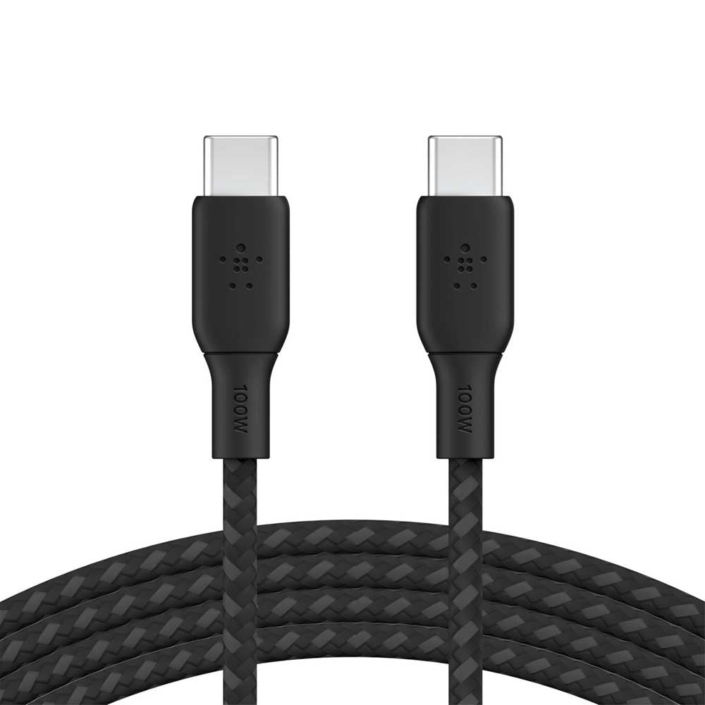 Belkin BRAIDED USBC-C 2.0 100W CABLE 3M