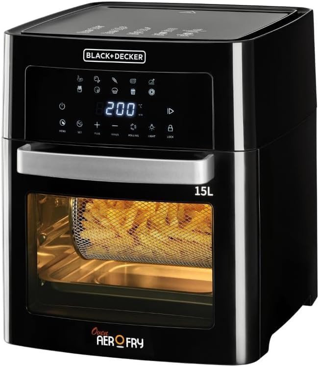 Black&Decker AOF150-B5 Air Fryer 15L black/silver
