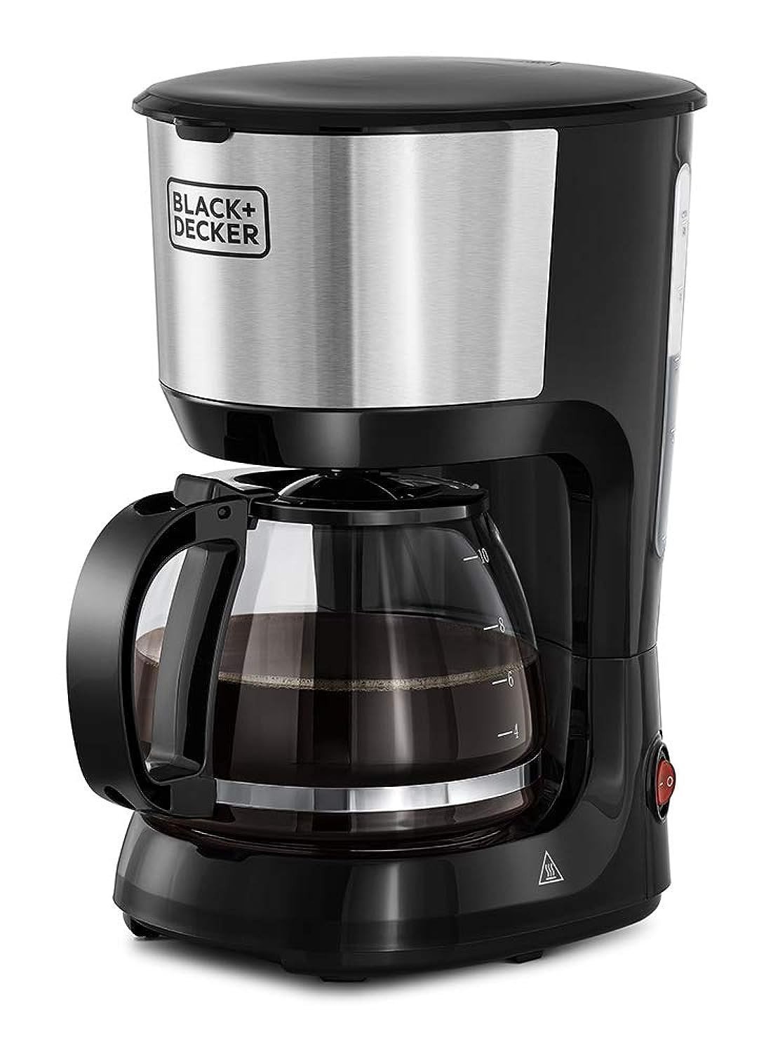 Black&Decker DCM750S-B5 10 cup Coffee maker 750W black/silver