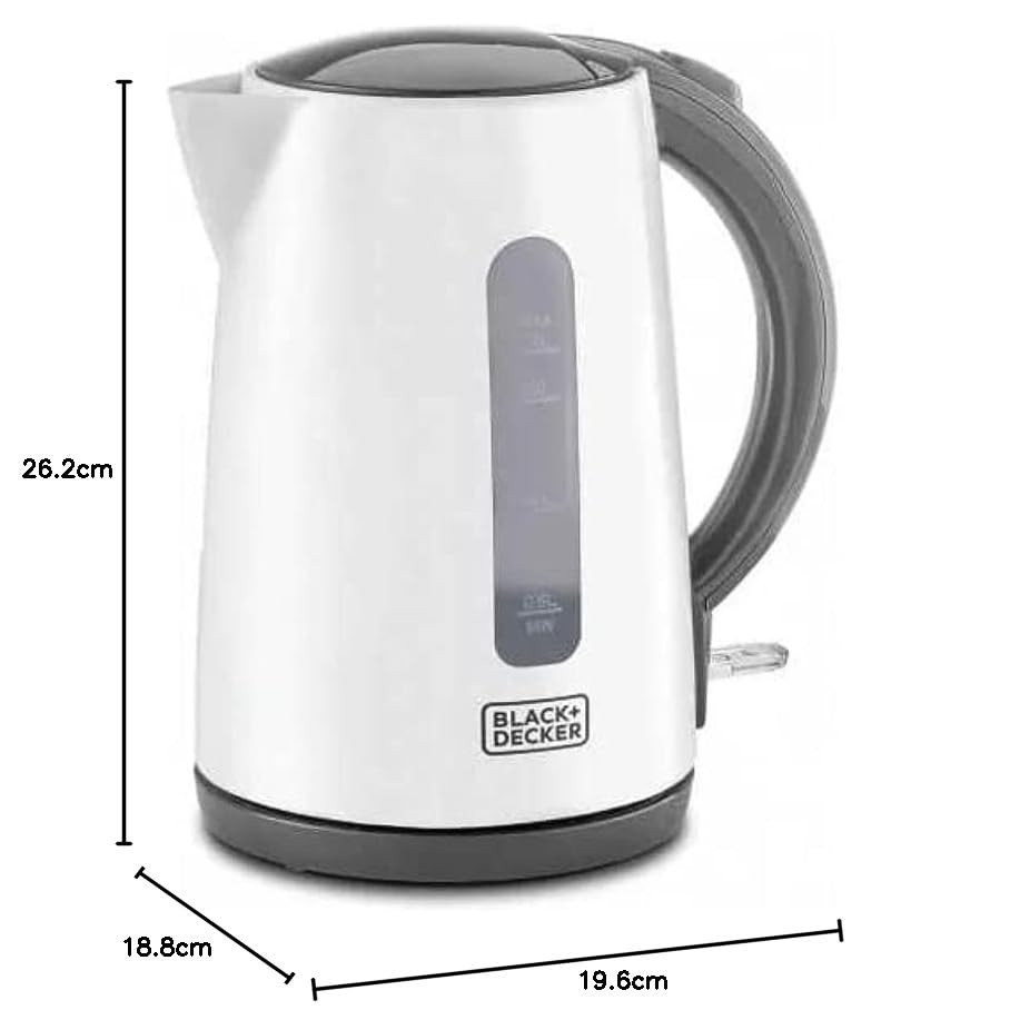 Black&Decker JC70-B5 PLASTIC Kettle White