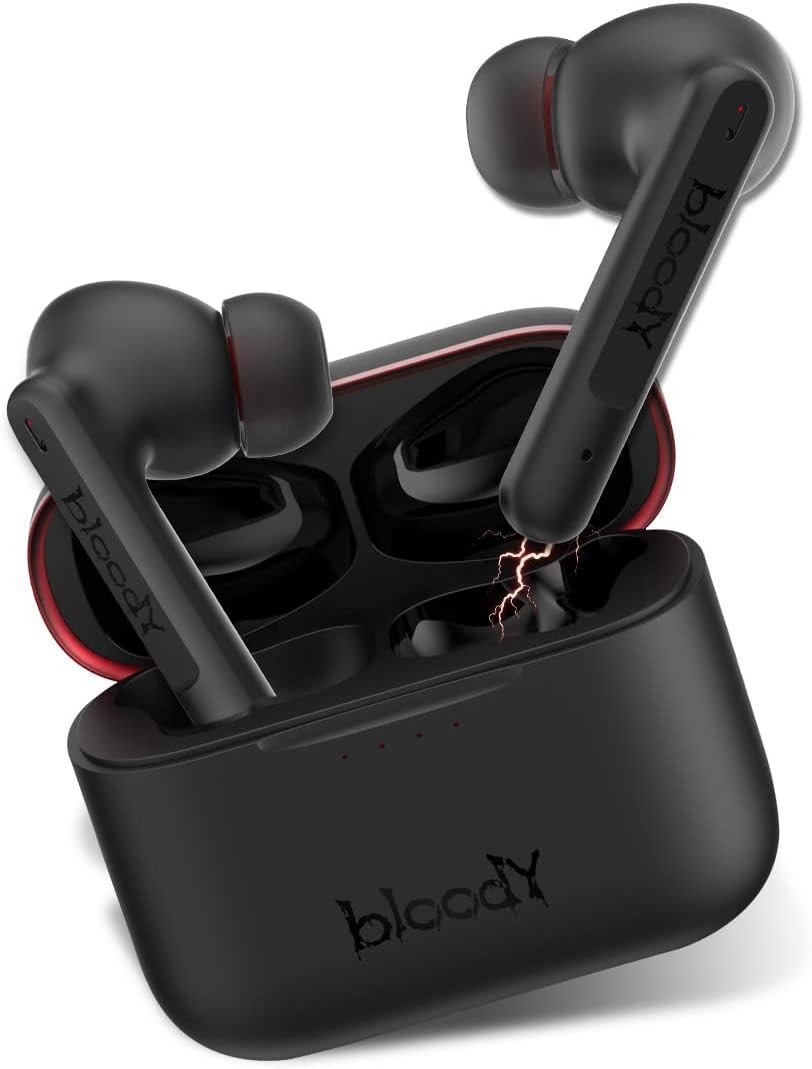 BLOODY EARPHONE M90 BLACK-RED
