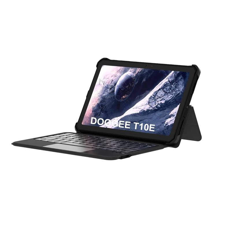DOOGEE T10E Tablet BT Keyboard+TPU Case