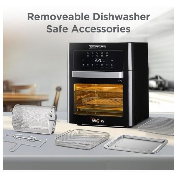 Black & Decker AOF150-B5 - Air Fryer Oven - Black