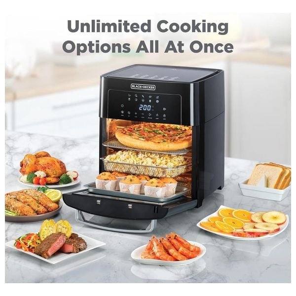 Black & Decker AOF150-B5 - Air Fryer Oven - Black