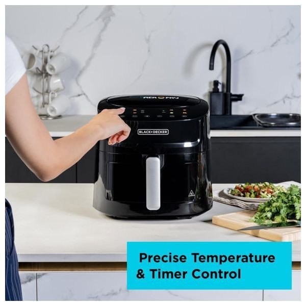 Black&Decker AF7210-B5 Digital Aerofry With Window - 7.2L