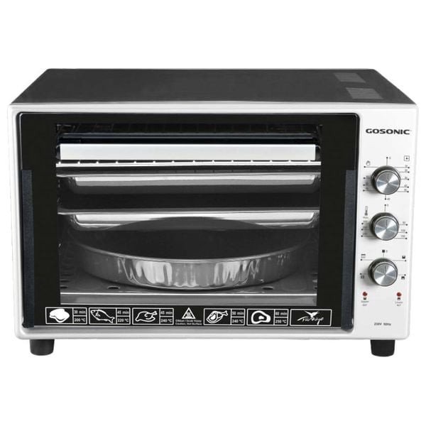 Gosonic GEO-260 - 60L - Electric Oven - Silver