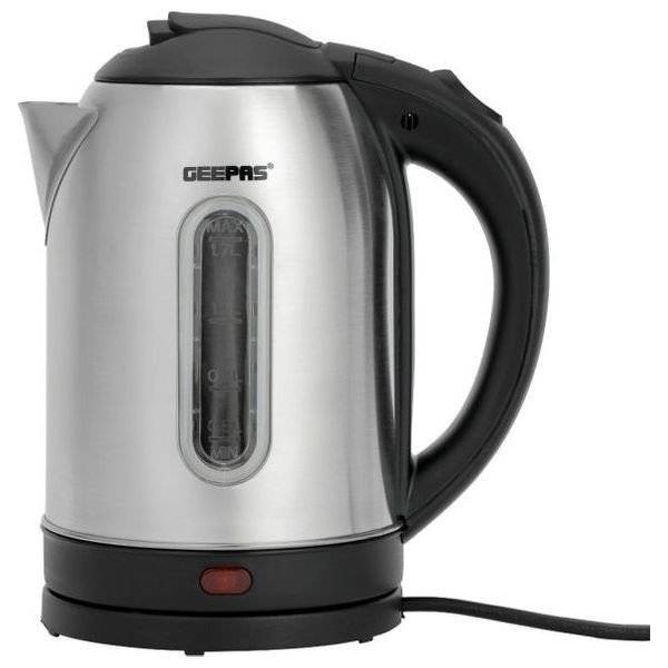 Geepas GK6123 - Kettle - 1.8L - 2200W - Silver