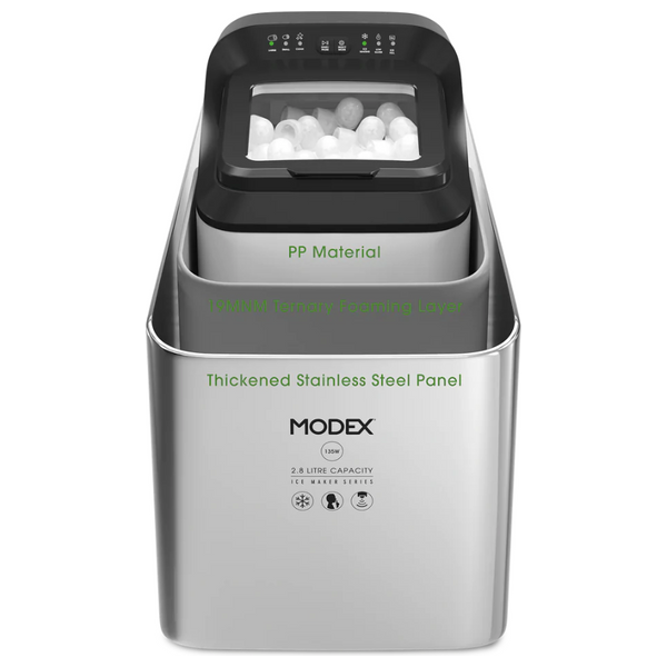 Modex ICM110 - Ice Maker - Silver