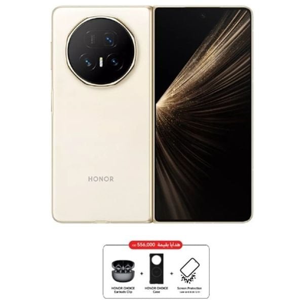 Honor MagicV5 5G - Dual SIM - 512/16GB - OLED 120Hz, 5000 nits - Qualcomm Snapdragon 8 Elite - 5820 mAh + Honor Choice Earbuds Clip +  Honor Choice Case + Screen Breakage Warranty