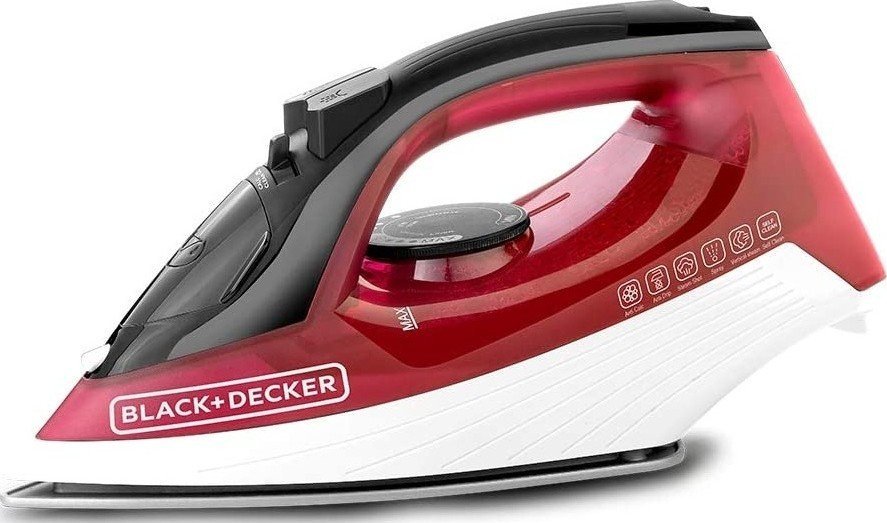 Black & Decker X1550-B5 - Steam Iron - Red