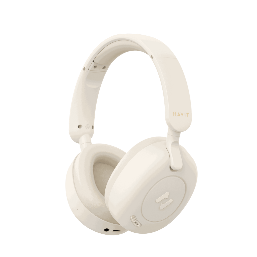 Havit H655BT Hybird Witeless Headset Beige