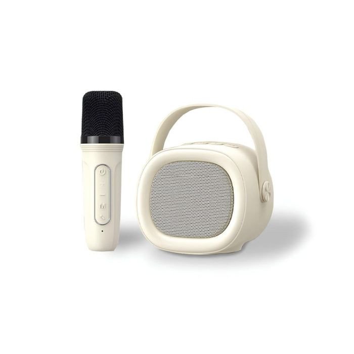 Havit SK819BT Mini Karaoke Bluetooth Speaker Beige