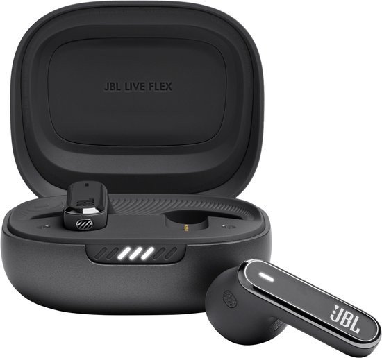JBL LIVE Flex, True Wireless NC Earbuds, Wireless Charging, full touch TWS Black