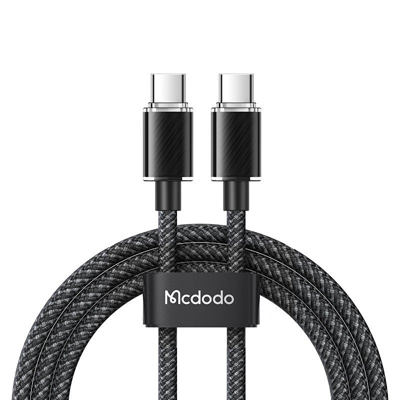 . MC Dichromatic Series 100W Type-C to Type-C Data Cable 1.2m Black