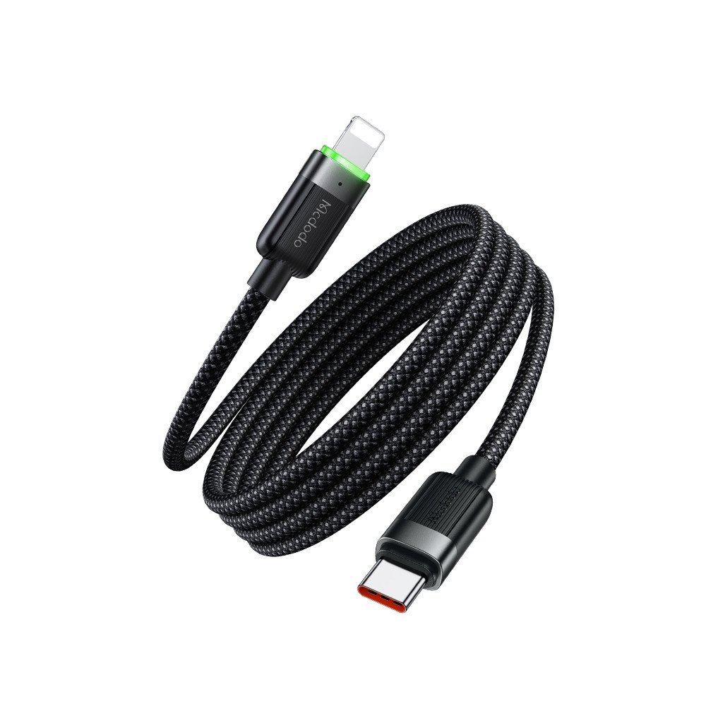 MC USB-C to USB-C 60W Magnetic Self-Winding Data Cable 1.2m