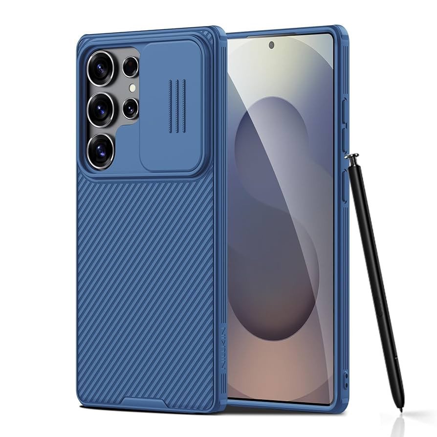 Nillkin CamShield Pro Case for Samsung Galaxy S25 Ultra - Blue