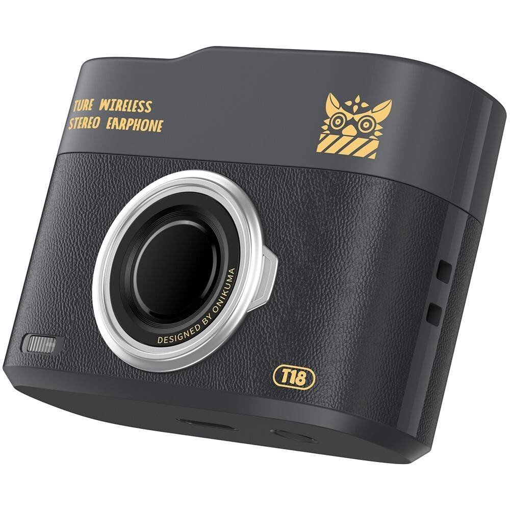 ONIKUMA T18 Wireless Gaming Earbuds with Bluetooth 5.3, Noise Isolation, Type-C Charging, and 8-Hour Battery – Black